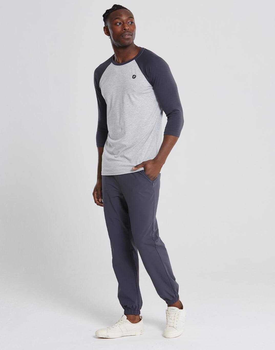 Home Run Tee in Orbit Marl - T-Shirts - Gym+Coffee IE