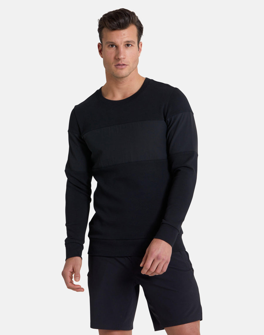 Horizon Crew in Black - Sweatshirts - Gym+Coffee IE