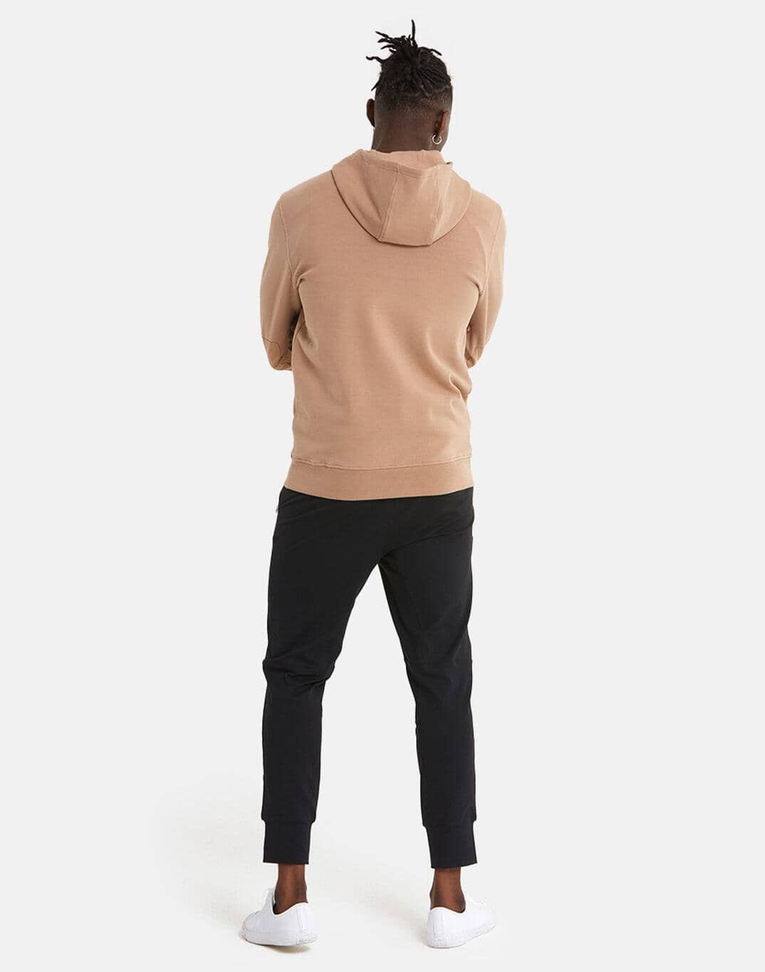 Horizon Half Zip Hoodie in Oat Latte - Hoodies - Gym+Coffee IE