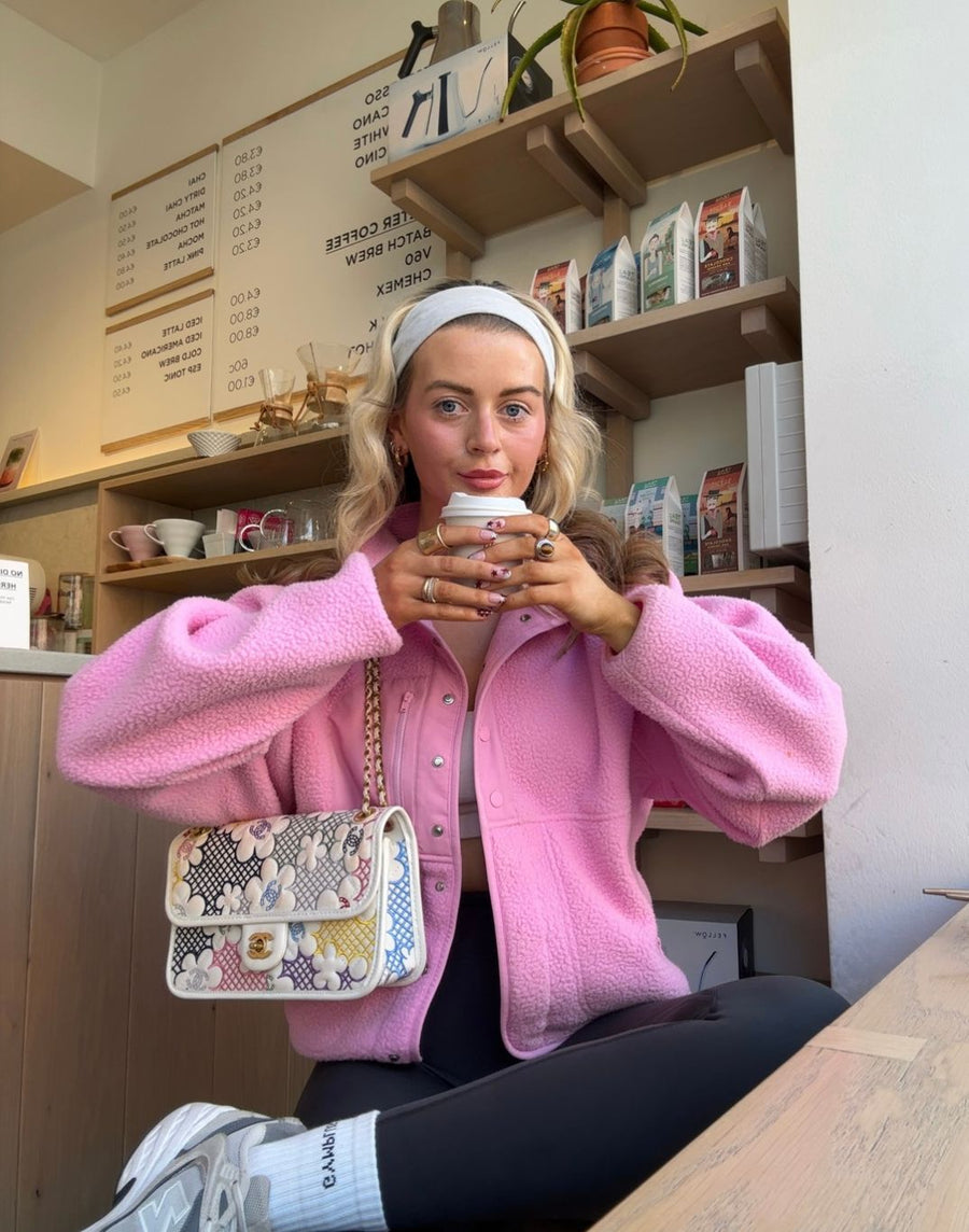 Horizon Layer Up Jacket in Cotton Candy