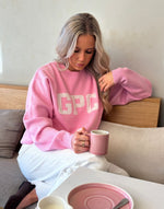 Knit Crew in Pink Blossom