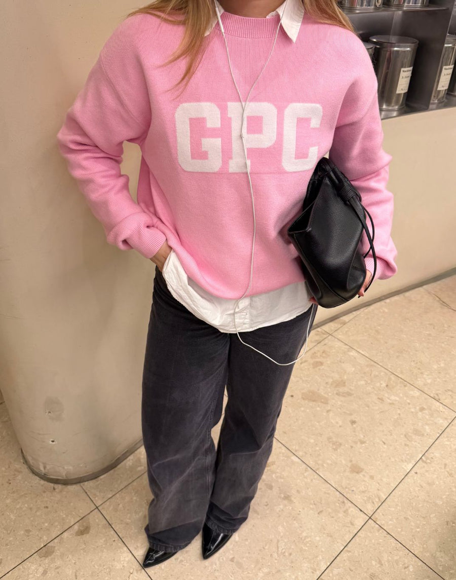 Knit Crew in Pink Blossom