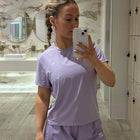 Coffee Tee in Lilac - T-Shirts - Gym+Coffee IE