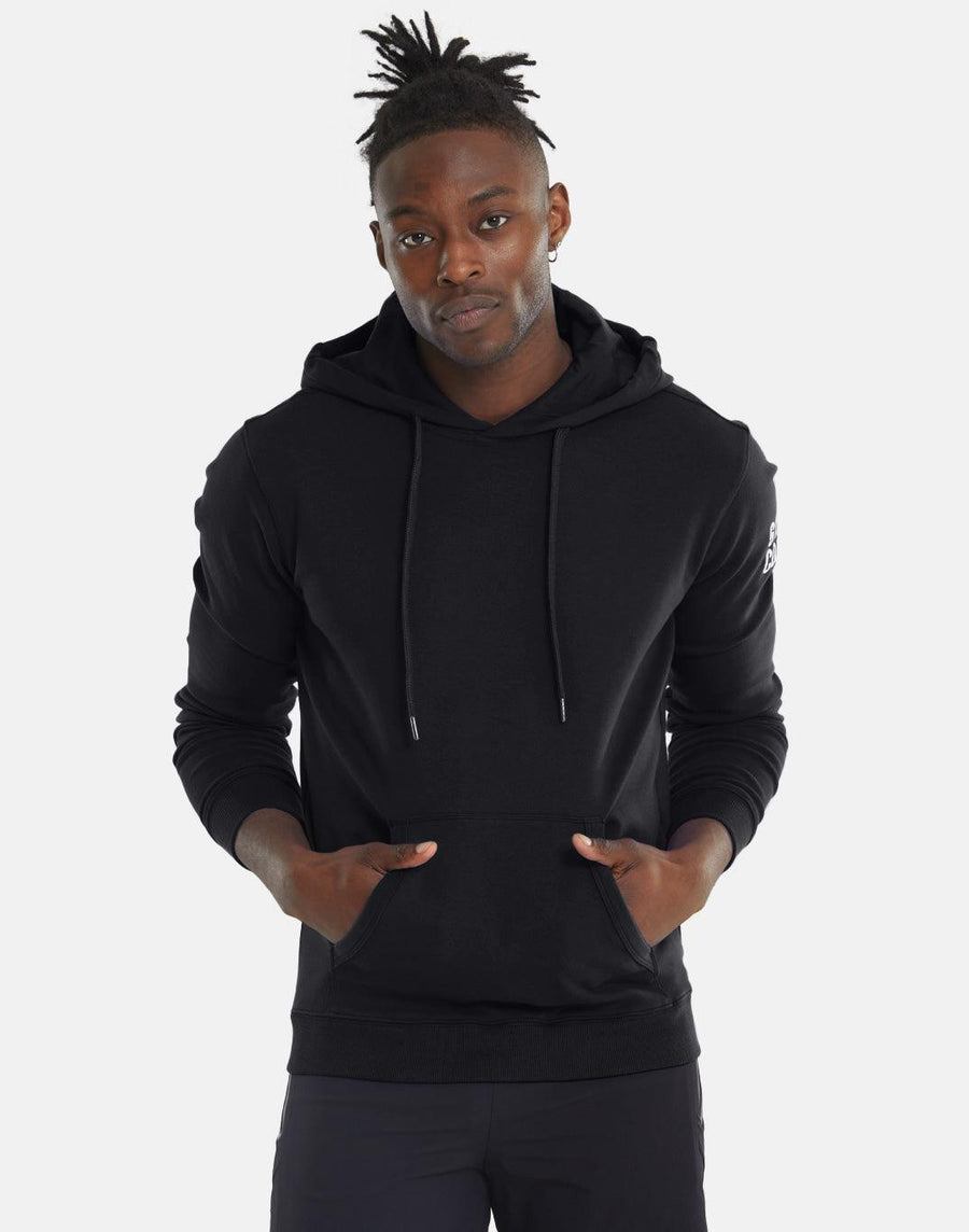 Mens Chill Pullover Hoodie in Black - Hoodies - Gym+Coffee IE