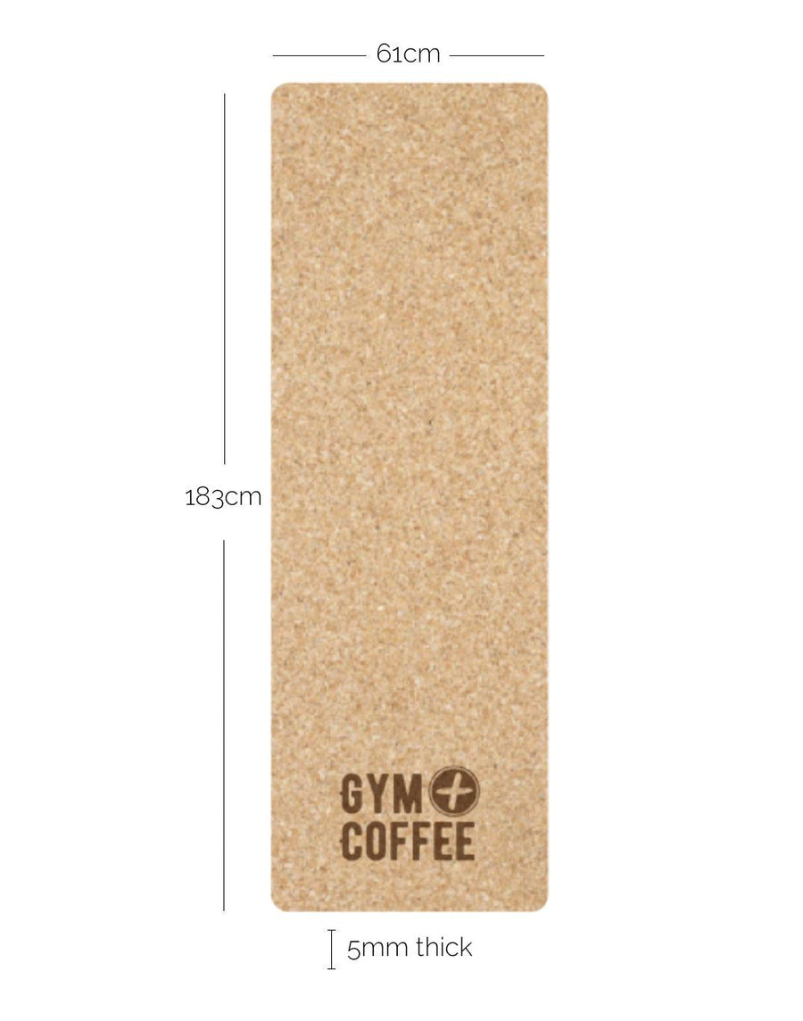 MLR Natural Cork Yoga Mat - Equipment - Gym+Coffee IE