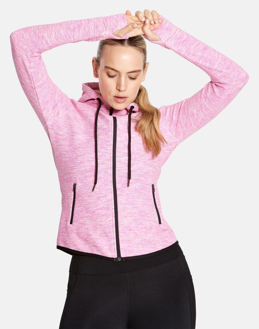 Pink Fleck Hoodie - Hoodies - Gym+Coffee IE