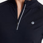 Relentless 1/4 Zip in Black - Midlayer - Gym+Coffee IE