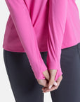 Relentless 1/4 Zip in Empower Pink - Midlayer - Gym+Coffee IE