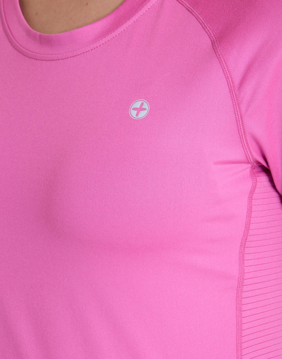 Barbie Pink Relentless Tee - T-Shirts - Gym+Coffee IE
