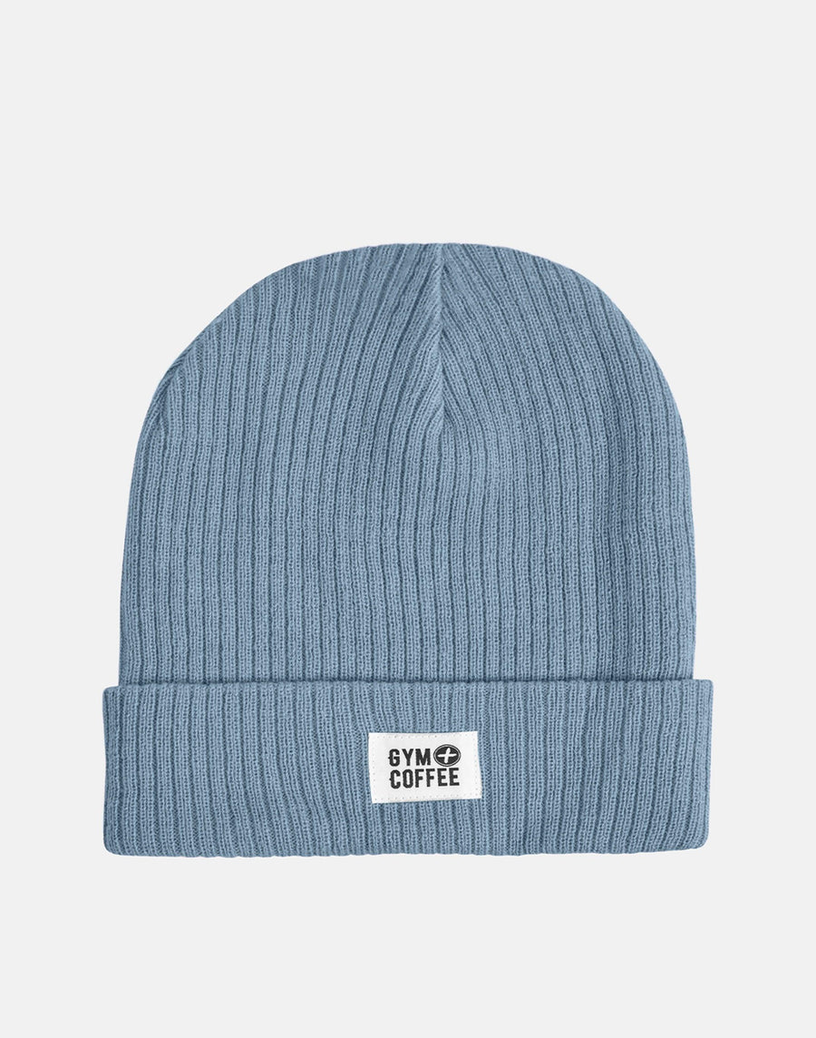 Storm Blue Beanie - Beanies - Gym+Coffee IE