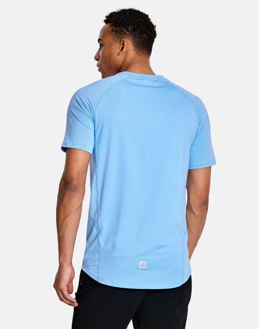 Surge Tee in Blue - T-Shirts - Gym+Coffee IE