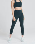 Swift High Rise Legging in Moss Green - Leggings - Gym+Coffee IE