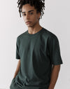 The Oversized Tee in Earth Green