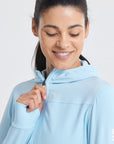 Upside Hoodie in Baby Blue - Hoodies - Gym+Coffee IE