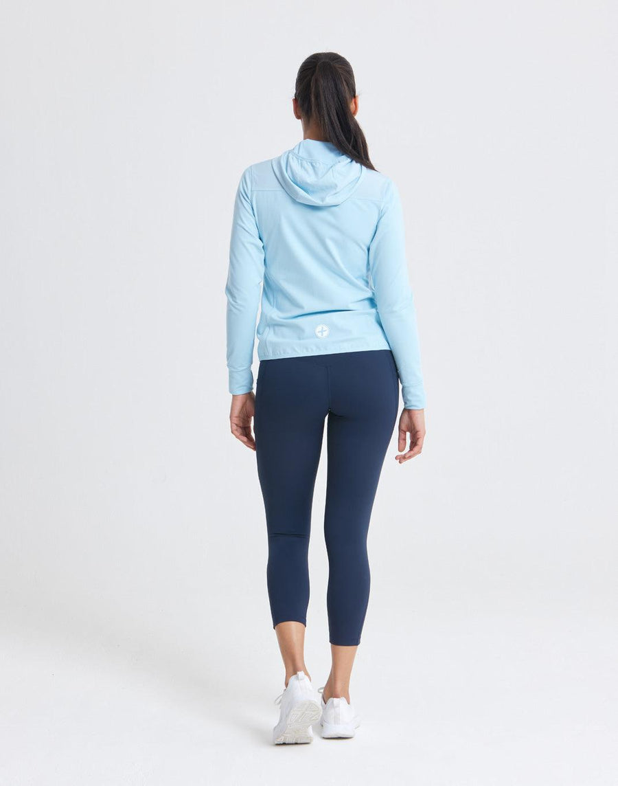 Upside Hoodie in Baby Blue - Hoodies - Gym+Coffee IE