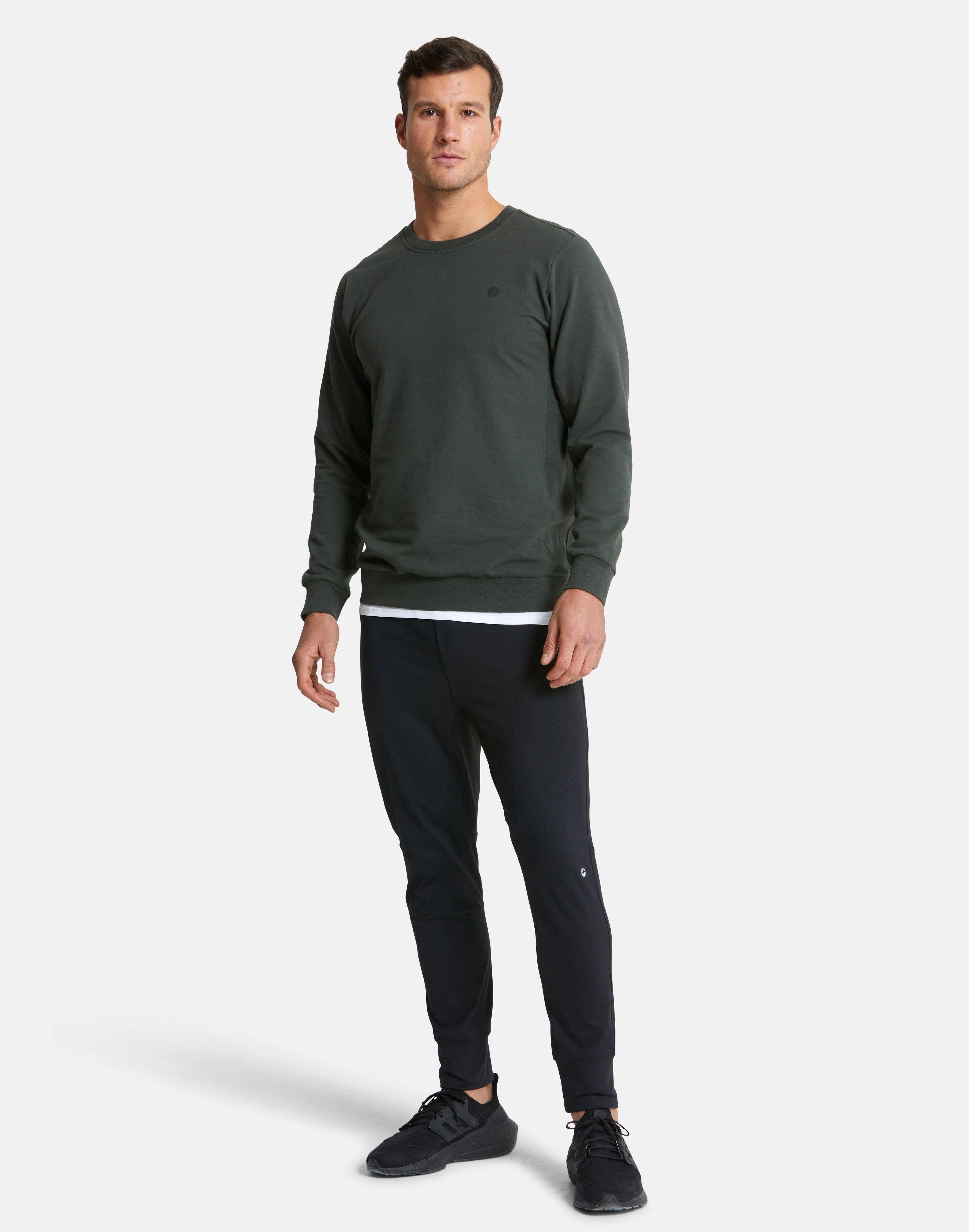 Velo Crew in Khaki - Sweatshirts - Gym+Coffee IE