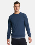 Velo Crew in Petrol Blue - Sweatshirts - Gym+Coffee IE